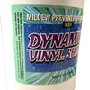 Image of Warning label side of Dynamite Vinyl Shine Miracle Tent Mildew Preventing Formula bottle
