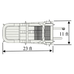 15'H Purple Slide Wet n Dry by Eagle Bounce