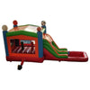 Image of Eagle Bounce Inflatable Bouncers Sports Combo With Pool by Eagle Bounce