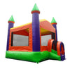 Image of Orange Castle Inflatable Bounce House with Blower