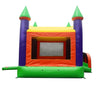 Image of Orange Castle Inflatable Bounce House with Blower