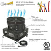 Image of 18' Inflatable Tube Man with Blower - Blue Arrow