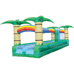 eInflatables Games 10'H Run N Slide Tropical 2 Lane Slide by eInflatables 781880264200 616 10'H Run N Slide Tropical 2 Lane Slide by eInflatables SKU# 616