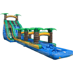 eInflatables Games 24'H Bahama Blast Run N Splash Combo by eInflatables 781880265320 5056 24'H Bahama Blast Run N Splash Combo by eInflatables SKU# 5056