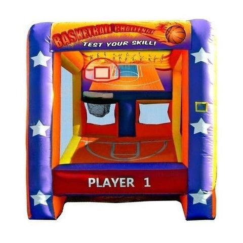 eInflatables Games 9'H Basketball Challenge by eInflatables 781880286424 409-1 9'H Basketball Challenge by eInflatables SKU# 409