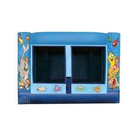 eInflatables Inflatable Bouncers 10'H Small Under the Sea Moonbounce by eInflatables 781880287612 174 10'H Small Under the Sea Moonbounce by eInflatables SKU#174