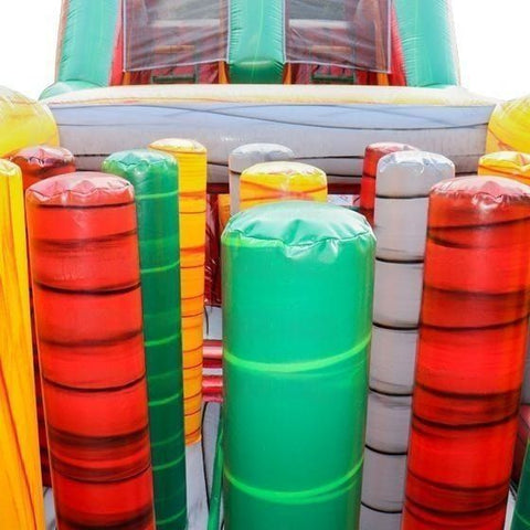 eInflatables Inflatable Bouncers 11'H Section 4 Extreme Rush Obstacle Course by eInflatables 781880287902 5084 11'H Section 4 Extreme Rush Obstacle Course SKU#5084