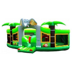 eInflatables Inflatable Bouncers 12'H Deluxe Jungle Play Center by eInflatables 781880287599 431 12'H Deluxe Jungle Play Center by eInflatables SKU#431