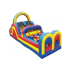 eInflatables Inflatable Bouncers 14'H 25 Zip It Obstacle Course by eInflatables 781880287919 450 14'H 25 Zip It Obstacle Course by eInflatables SKU#450