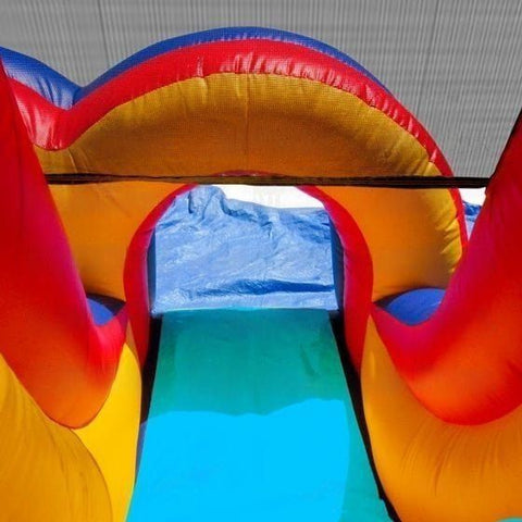 eInflatables Inflatable Bouncers 14'H 25 Zip It Obstacle Course with Pool by eInflatables 781880287889 5005 14'H 25 Zip It Obstacle Course with Pool by eInflatables SKU#5005