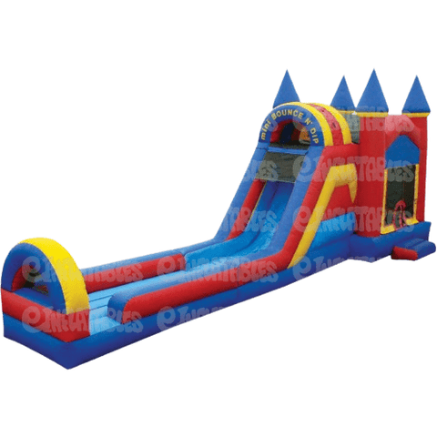 eInflatables Inflatable Bouncers 15'H Bounce N Dip Single lane w/ Landing by eInflatables 781880286370 322 15'H Bounce N Dip Single lane w/ Landing by eInflatables SKU# 322