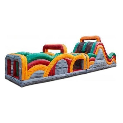 eInflatables Inflatable Bouncers 16'H 55 Extreme Rush Obstacle Course by eInflatables 781880287926 5080-45 16'H 55 Extreme Rush Obstacle Course by eInflatables SKU#5080-45
