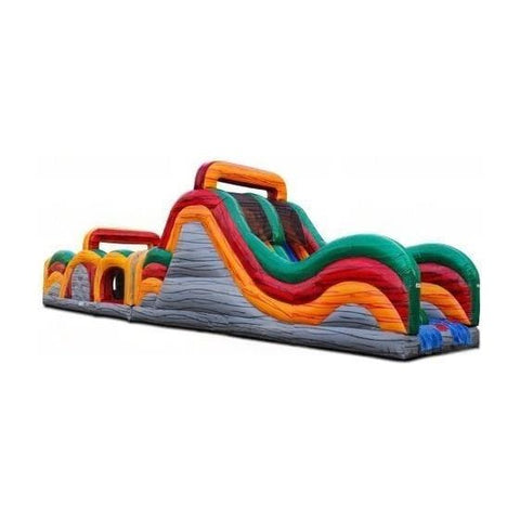 eInflatables Inflatable Bouncers 16'H 55 Extreme Rush Obstacle Course by eInflatables 781880287926 5080-45 16'H 55 Extreme Rush Obstacle Course by eInflatables SKU#5080-45