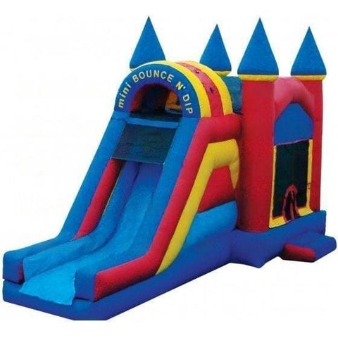 eInflatables Inflatable Bouncers 16'H Bounce N Dip Single lane w/ Pool by eInflatables 781880235804 320 16'H Bounce N Dip Single lane w/ Pool by eInflatables SKU# 320