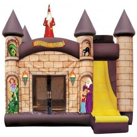 eInflatables Inflatable Bouncers 17'H 4 In 1 Inflatable Wizards Castle Combo by eInflatables 781880284550 160 17'H 4 In 1 Inflatable Wizards Castle Combo by eInflatables SKU#160