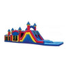 Image of eInflatables Inflatable Bouncers 17'H Triple Play Wet / Dry Obstacle 3 Piece w/ Pool by eInflatables 781880286257 860 17'H Triple Play Wet / Dry Obstacle 3 Piece Pool eInflatables SKU# 860
