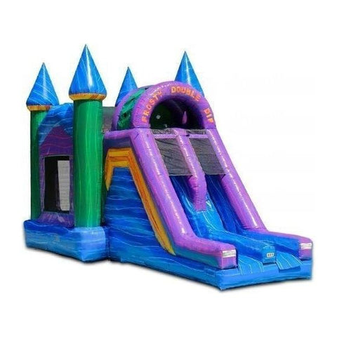 eInflatables Inflatable Bouncers 18'H Frosty Double Dip Dry Combo by eInflatables 781880288022 5066zz 18'H Frosty Double Dip Dry Combo by eInflatables SKU#5066zz