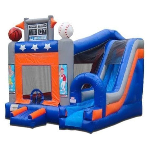 eInflatables Inflatable Bouncers 18'H Jump N Splash All Star Dry Combo by eInflatables 781880288053 6560zz 18'H Jump N Splash All Star Dry Combo by eInflatables SKU#6560zz