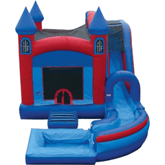 eInflatables Inflatable Bouncers 18'H Jump N Splash Castle w/ Pool by eInflatables 781880286134 360 18'H Jump N Splash Castle w/ Pool by eInflatables SKU# 360