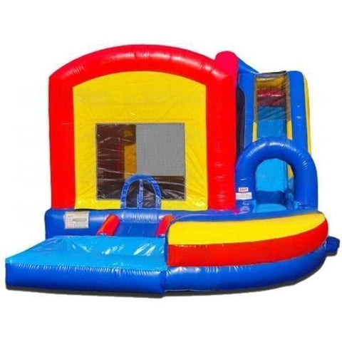 eInflatables Inflatable Bouncers 18'H Jump N Splash Funhouse w/ Pool by eInflatables 781880286042 6566 18'H Jump N Splash Funhouse w/ Pool by eInflatables SKU# 6566
