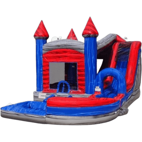 eInflatables Inflatable Bouncers 18'H Jump N Splash Maui W/ Pool by eInflatables 781880286035 5072 18'H Jump N Splash Maui W/ Pool by eInflatables SKU# 5072