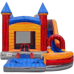 eInflatables Inflatable Bouncers 18'H Jump n Splash Mystic River with Pool by eInflatables 781880286127 5068 18'H Jump n Splash Mystic River with Pool by eInflatables SKU# 5068