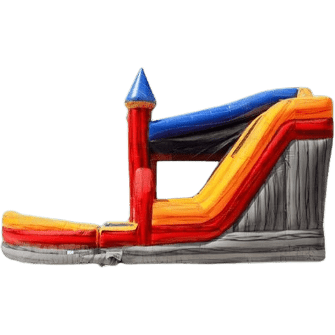 eInflatables Inflatable Bouncers 18'H Jump n Splash Mystic River with Pool by eInflatables 781880286127 5068 18'H Jump n Splash Mystic River with Pool by eInflatables SKU# 5068