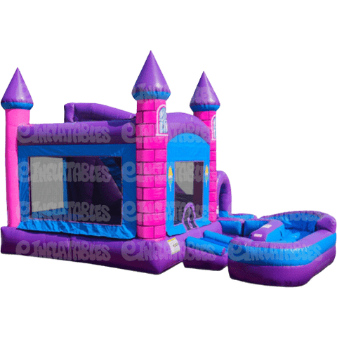 eInflatables Inflatable Bouncers 18'H Jump N Splash Princess w/ Landing by eInflatables 781880286295 6579 18'H Jump N Splash Princess w/ Landing by eInflatables SKU# 6579