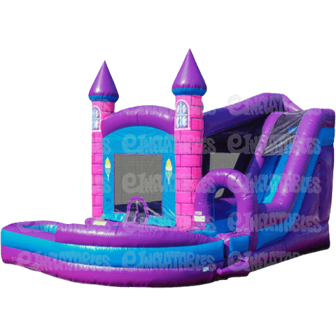 eInflatables Inflatable Bouncers 18'H Jump N Splash Princess w/ Landing by eInflatables 781880286295 6579 18'H Jump N Splash Princess w/ Landing by eInflatables SKU# 6579