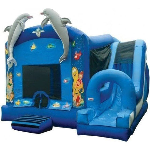 eInflatables Inflatable Bouncers 18'H Jump N Splash Under The Sea w/ Pool by eInflatables 781880286097 362 18'H Jump N Splash Under The Sea w/ Pool by eInflatables SKU# 362