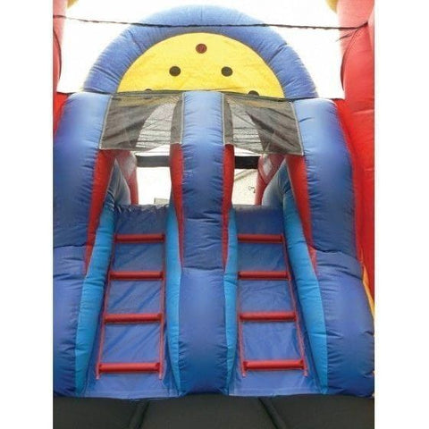 eInflatables Inflatable Bouncers 18'H Modular Double Dip with Pool by eInflatables 781880286219 5037 18'H Modular Double Dip with Pool by eInflatables SKU# 5037