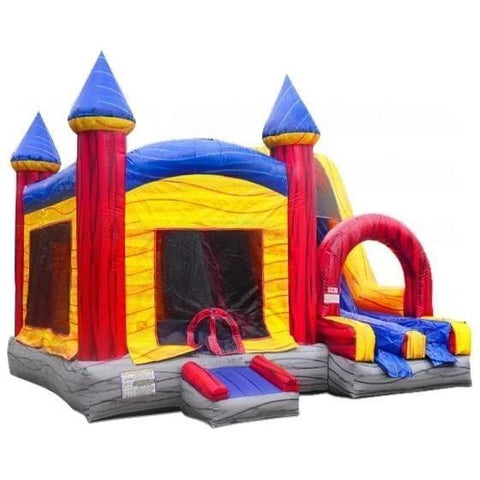 eInflatables Inflatable Bouncers 18'H Mystic Jump N Splash Double Lane by eInflatables 781880219798 5187zz 18'H Mystic Jump N Splash Double Lane by eInflatables SKU#5187zz