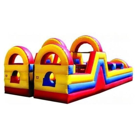 eInflatables Inflatable Bouncers 20'H Inflatable Obstacle Course 3 Piece Unit Turbo Rush 360 by eInflatables 781880287742 546-8 20'H Inflatable Obstacle Course 1 Piece Mini Turbo Rush Jungle 546-8