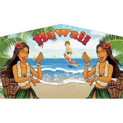 eInflatables Inflatable Bouncers Hawaii Bounce House Banner by eInflatables 781880214410 B1024-A-eInflatables Hawaii Bounce House Banner by eInflatables SKU#B1024-A