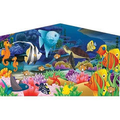 eInflatables Inflatable Bouncers Ocean Bounce House Banner by eInflatables 781880217213 B1027-A-eInflatables Ocean Bounce House Banner by eInflatables SKU#B1027-A