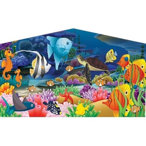 eInflatables Inflatable Bouncers Ocean Bounce House Banner by eInflatables 781880217213 B1027-A-eInflatables Ocean Bounce House Banner by eInflatables SKU#B1027-A