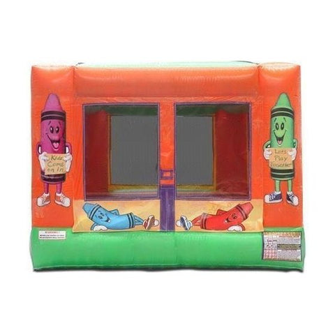 eInflatables Inflatable Bouncers Small Crayon Playland by eInflatables 781880284215 172 Small Crayon Playland by eInflatables SKU#172