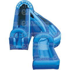 eInflatables Water Parks & Slides 18'H Big Dipper with Landing Water Slide by eInflatables 781880269670 744 18'H Big Dipper with Landing Water Slide by eInflatables SKU#744