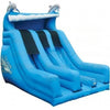 Image of eInflatables Water Parks & Slides 18'H Dual Lane Super Splash Down with Pool by eInflatables 781880271369 602 18'H Dual Lane Super Splash Down with Pool by eInflatables SKU# 602