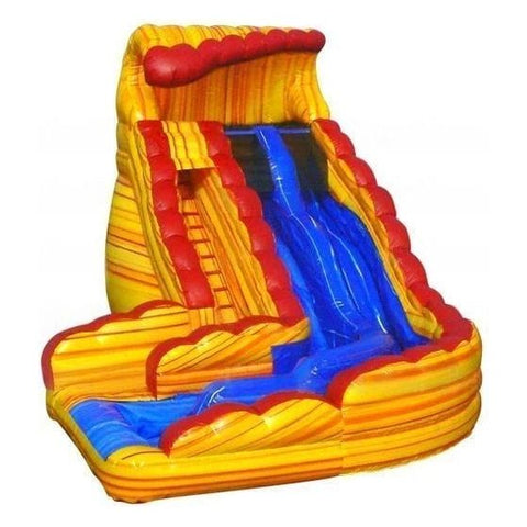 eInflatables Water Parks & Slides 18'H Monster Wave Fire with Pool by eInflatables 781880268376 822 18'H Monster Wave Fire with Pool by eInflatables SKU# 822
