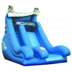 18'H Super Splash Down 2 with Pool by eInflatables