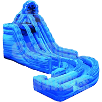 eInflatables Water Parks & Slides 20'H Blue Ice with Landing by eInflatables 781880269809 853 20'H Blue Ice with Landing by eInflatables SKU#853