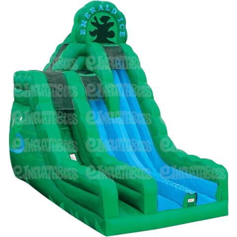 eInflatables Water Parks & Slides 20'H Emerald Ice with Landing by eInflatables 781880286837 855 20'H Emerald Ice with Landing by eInflatables SKU#855