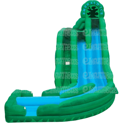 eInflatables Water Parks & Slides 20'H Emerald Ice with Landing by eInflatables 781880286837 855 20'H Emerald Ice with Landing by eInflatables SKU#855
