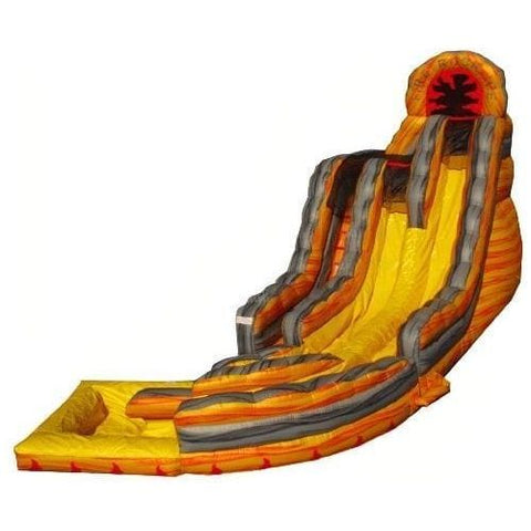 eInflatables Water Parks & Slides 20'H Fire Rock Ice Slide with Pool by eInflatables 781880284352 858 20'H Fire Rock Ice Slide with Pool by eInflatables SKU# 858