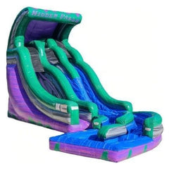 eInflatables Water Parks & Slides 20'H Hidden Falls Emerald with Pool by eInflatables 781880284291 5062 20'H Hidden Falls Emerald with Pool by eInflatables SKU# 5062