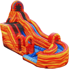 eInflatables Water Parks & Slides 21'H Fire Island With Pool by eInflatables 781880284314 960 21'H Fire Island With Pool by eInflatables SKU# 960