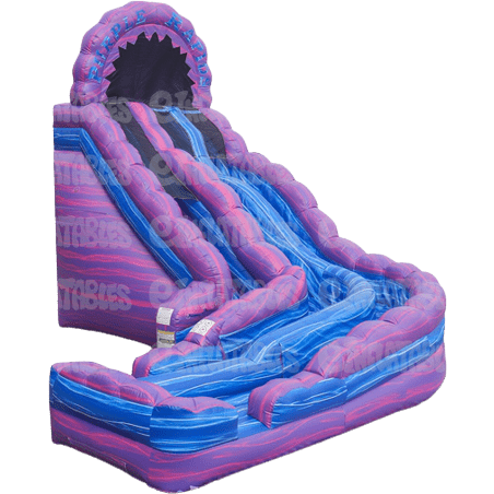 eInflatables Water Parks & Slides 22'H Purple Rapids with Landing by eInflatables 781880286974 5022 22'H Purple Rapids with Landing by eInflatables SKU#5022