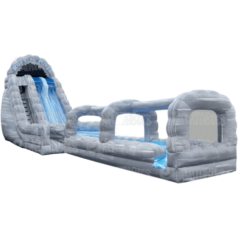 eInflatables Water Parks & Slides 22'H Roaring River 2 Lane RNS Rock Arches Combo by eInflatables 781880286950 642 22'H Roaring River 2 Lane RNS Rock Arches Combo eInflatables SKU#642
