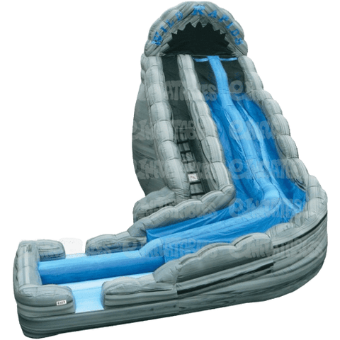 eInflatables Water Parks & Slides 22'H Wild Rapids Slide with Landing by eInflatables 781880286936 242 22'H Wild Rapids Slide with Landing by eInflatables SKU#242